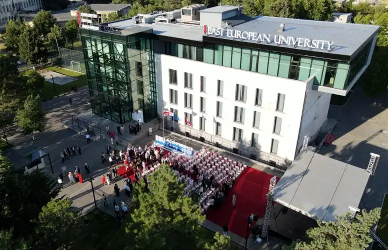 East European University campus in Tbilisi, Georgia